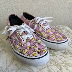 Vans x Nintendo Princess Peach Limited Edition Sneakers 39